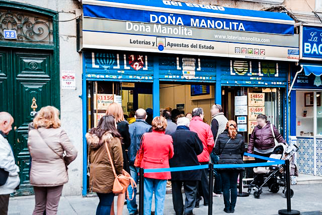 Doña Manolita en calle Carmen